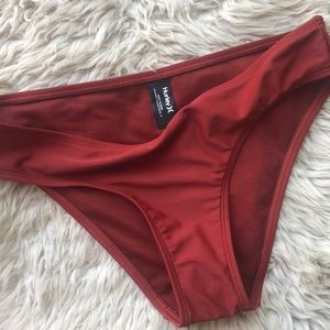 ⚡️4 for $25!⚡️ NWOT Hurley Dark Red Bikini Bottoms